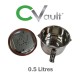 CVAULT - BOITE DE CONSERVATION 0.5 litres ouverte