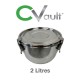 CVAULT - BOITE DE CONSERVATION hermetiques 2 litres