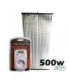 PACK Thermostat + Chauffage Ultra Plat 500W