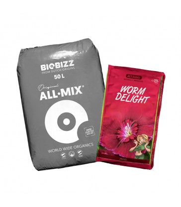PACK All Mix 50L + Worm Delight 20L
