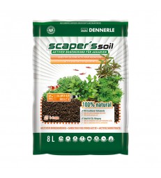 SCAPERS Soil Black Color Type 1-4mm 8L