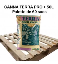 PALETTE DE 60 SACS - CANNA TERRA PROFESSIONNAL PLUS 50L