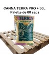 PALETTE DE 60 SACS - CANNA TERRA PROFESSIONNAL PLUS 50L
