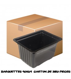 Carton de 3150 pieces Barquettes Micropousses & Semis  90x69mm pour tapis de cellulose 45x68mm