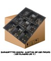 Carton de 1215 pieces Barquettes Micropousses 122x90mm ( 135 plaques de 9 )