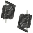 MONKEY FAN Pack de 2 Mni Ventilateurs 1.5W 100m3/h MF2X120 - Secret Jardin