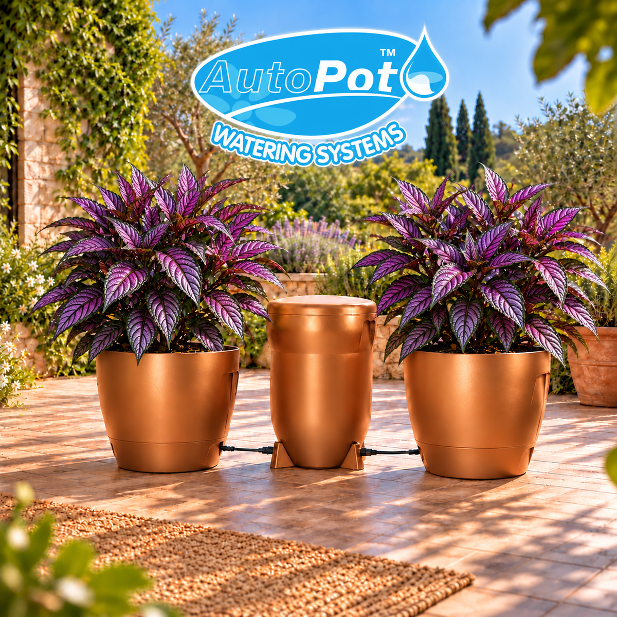 Système d'irrigation KLORIS couleur Cuivre - AUTOPOT