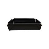 Jardinière en feutre géotextile noir GREENCUBE - Bac de 122x61x30cm - Tube PVC Ø20
