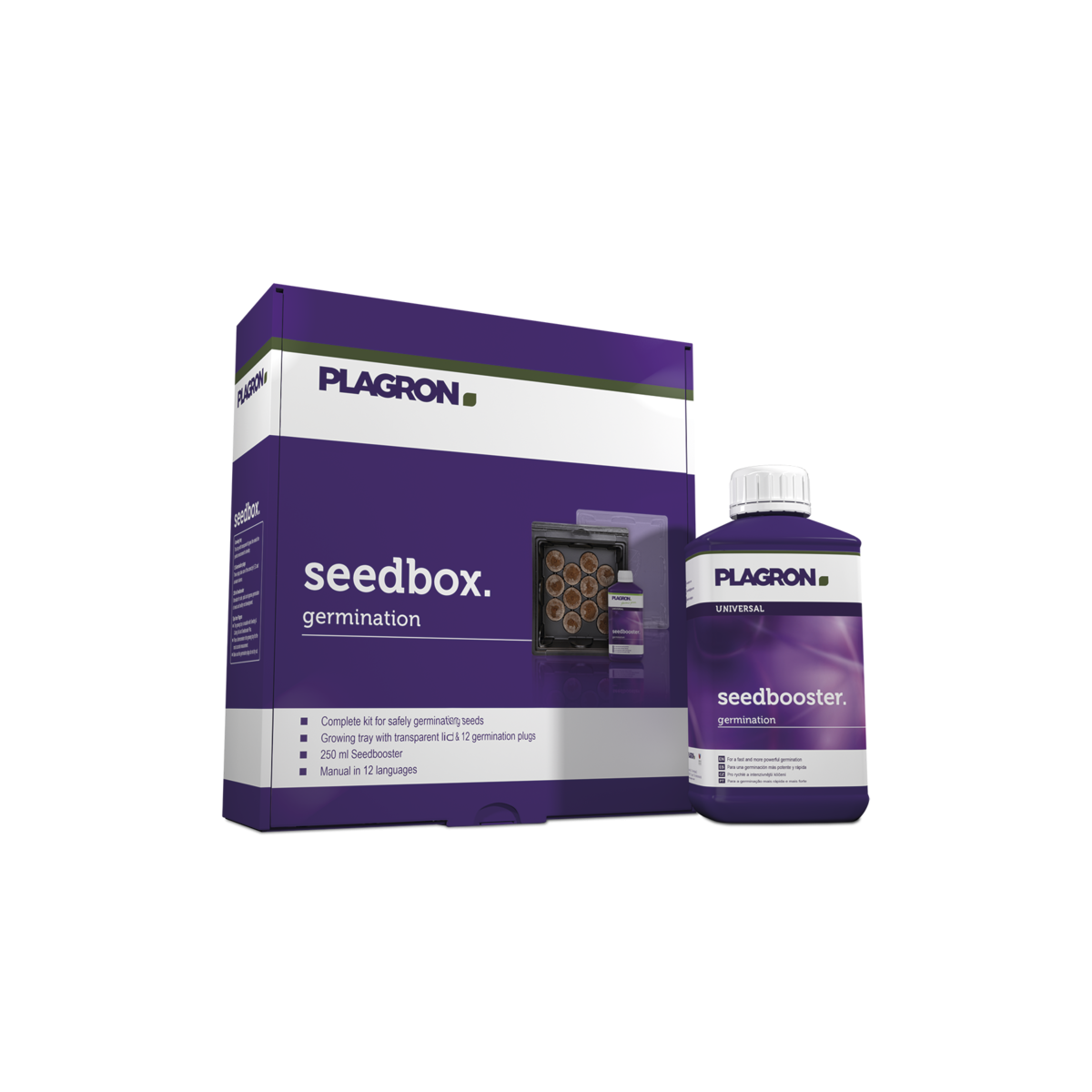 STARTER PACK PLAGRON SEED BOX - KIT DE GERMINATION