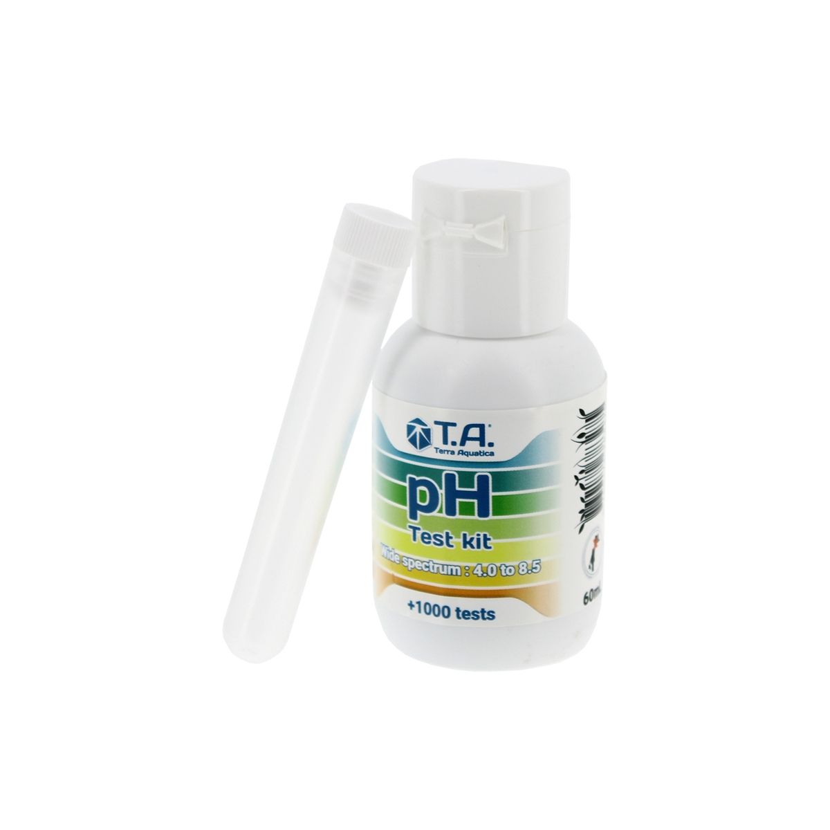 KIT TEST pH COLORIMETRIQUE 60ML