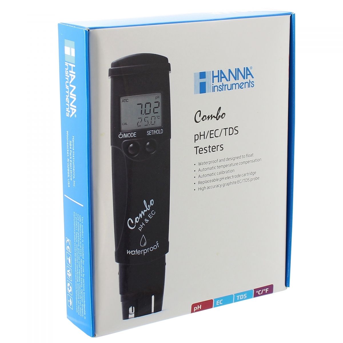 Testeur combo pH/EC/TDS HI98130 - HANNA