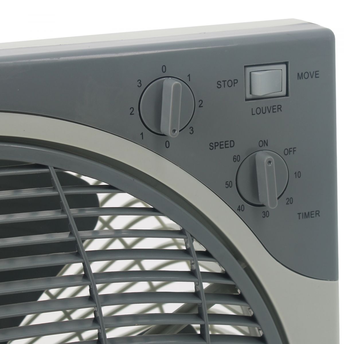 BOX FAN VENTILATEUR PLAT 30CM 50W